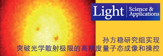 孙方稳研究组实现突破光学散射极限的高精度量子态成像和操控