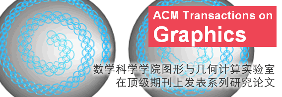 数学科学学院图形与几何计算实验室在顶级期刊上发表系列研究论文