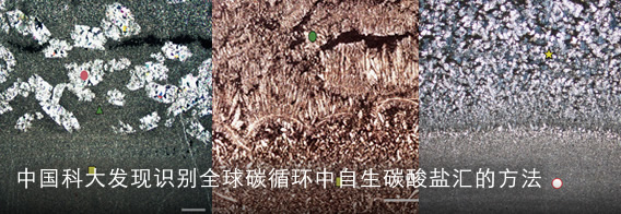 中国科大发现识别全球碳循环中自生碳酸盐汇的方法