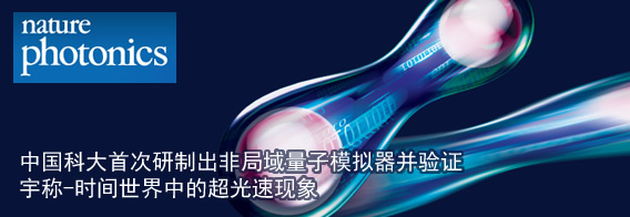 中国科大首次研制出非局域量子模拟器并验证宇称-时间世界中的超光速现象