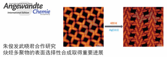 炔烃多聚物的表面选择性合成取得重要进展