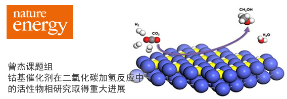 曾杰课题组钴基催化剂在二氧化碳加氢反应中的活性物相研究取得重大进展