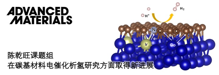 陈乾旺课题组在碳基材料电催化析氢研究方面取得新进展