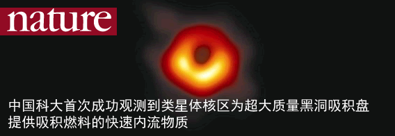 中国科大首次成功观测到类星体核区为超大质量黑洞吸积盘提供吸积燃料的快速内流物质